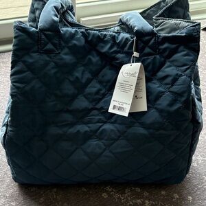 K. Carroll Riva reversible toteN/A Quilted Smokey Blue / slate Tote